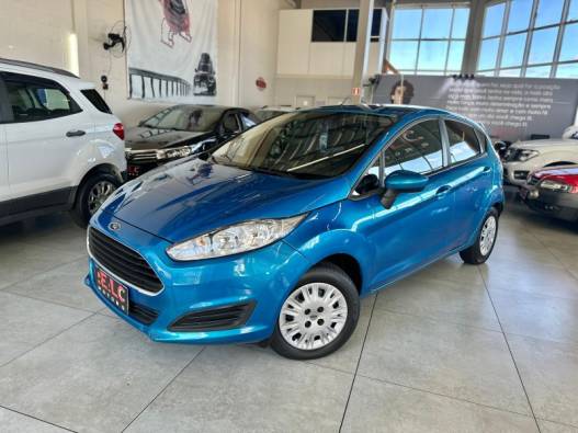 FORD - FIESTA - 2013/2014 - Azul - R$ 44.900,00