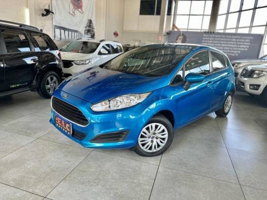 FORD - FIESTA - 2013/2014 - Azul - R$ 42.900,00