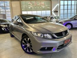 HONDA - CIVIC - 2015/2016 - Cinza - R$ 87.900,00