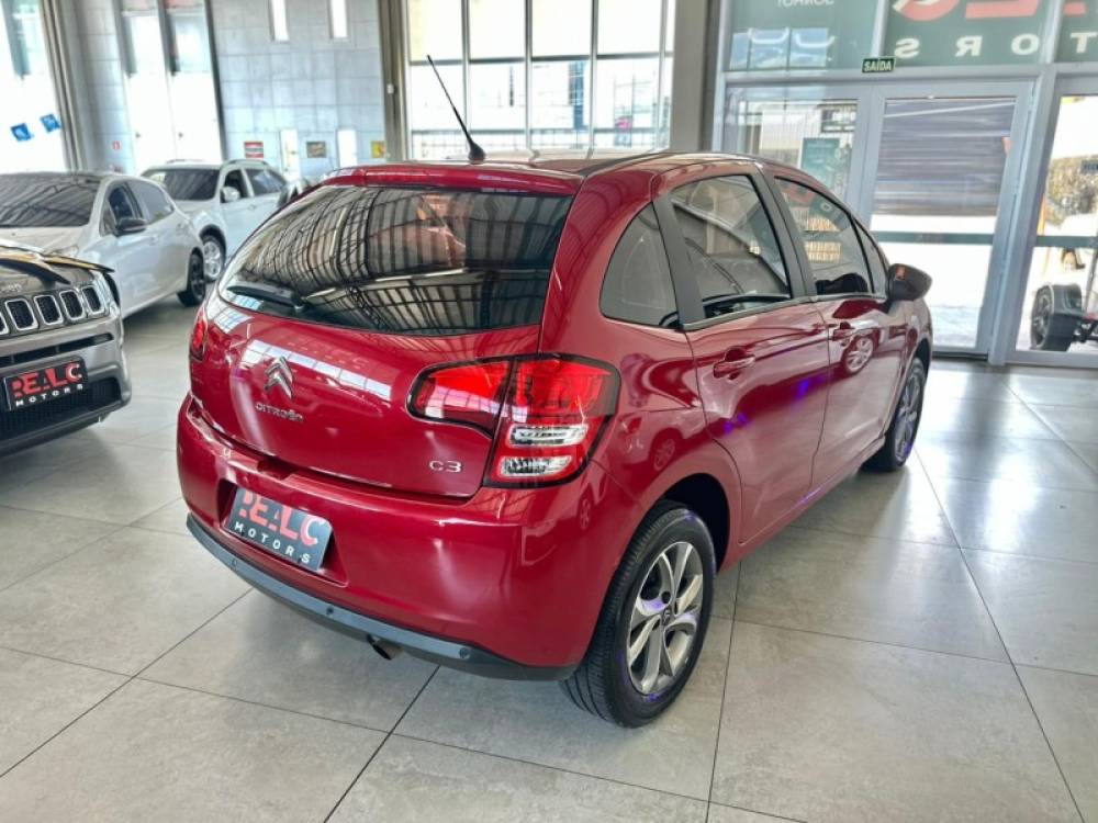 CITROËN - C3 - 2016/2017 - Vermelha - R$ 47.900,00