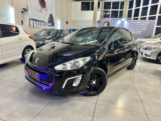 PEUGEOT - 308 - 2012/2013 - Preta - R$ 41.900,00